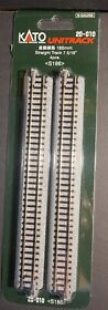 Kat20010 N Scale Kato Unitrack 20-010 Straight Track 7-5/16inch 18.6cm Pkg 4