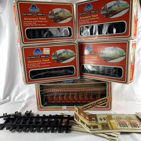 95013 New Bright 95010 Disney Magic Accessory Train Track And Passenger Car World Railroad 1988
