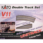 New Kato 20-870 Unitrack Double Track Variation Set 11 N Scle Free Us Ship