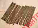 Nickle1 Multi Ho Scale Ahm Atlas Tyco Etc 36 Pieces Of 9 Straight Track Bronze And