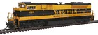 160-66005 Ns Emd Virginian -ho- 1069 Bachmann - Heritage 66005 Dcc Sd70ace Sound