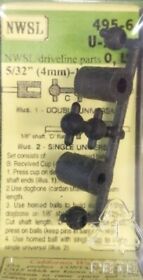 495-6 Nwsl O U-joint 5/32inch A Mm 1/8inch Shafts