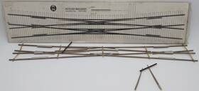 52279 Old Pullman O Dopplete Kreuzungsweiche Double Crossing Switch Ex/box