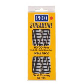 Sl-193 Peco 050881039601 Ho Code 75 24 Degrees Insulfrog Short Crossing