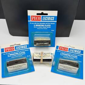 Peco 050881079997 Lot Of 3 Pecolectrics 5x Mounting Plates New Sealed With 4 Extra 19 Total Pl-9