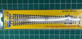 552-sle389f Peco N Guage Code 55 Streamline Electrofrog Large Radius #8 Left Hand Turnout
