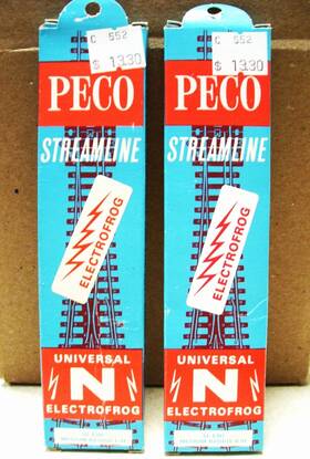 Sl-e392 Peco E-391 Streamline N Universal Electrofrog Sl-e391 / Medium Rh/lh Turnout