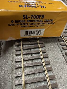 Pcosl-700fb Peco O Code 143 Us Profile Wooden Tie Flex Track Str Sl-700fb Box 12