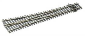 Pcosl-e188 Peco Hornby Code 75 Electrofrog 8 Right Hand Turnout - Nickel Silver