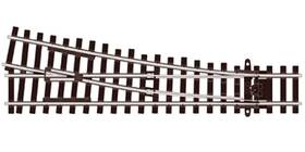 Sl-u1291 Peco Tt Code 55 Nickel Silver Rail Right Hand Small Radius Turnout