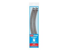 St-3012 Peco N Code 80 1st Radius Double Curve Tracks Pack Of 4