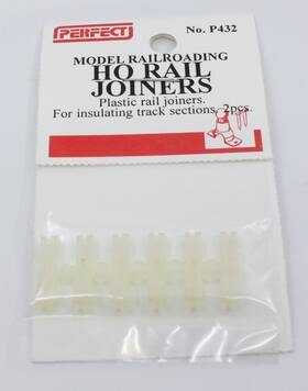 Perfect Parts 746420104323 432 Ho Insulated Plastic Rail Joiner 10 Packs Of 2