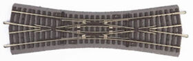 55424 Piko Ho 15 Double Crossing Switch Dkw Roadbed A-track