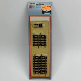 Hr-64s Playart Play Art Ho Scale 4 Assorted Short Steel Tracks 2 Curved Straight New