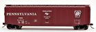 18014 Plug-door Pennsylvania Box Ho Car Bachmann Nib Railroad Scale 50