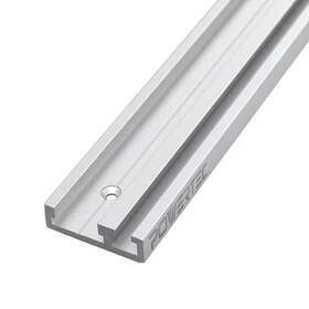 Powertec 313092699695 48 Inch Dual Track Rail Aluminum Combo T-track And Miter For Woodworking