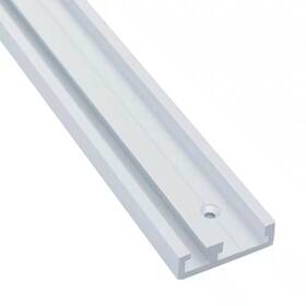 Powertec 744759572202 32 Inch Dual Track Rail Aluminum Combo T-track And Miter For Woodworking