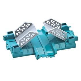 Quoxo 441200278747 Toy Track Car Replacement Only Lane Intersection Accessory For Tracks Playset
