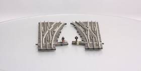 1010 Right-of-way 1009/1010 O Gauge Lh And Rh Switches Set 2 Ex
