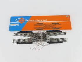 Roco 04560 Ho Scale Nickel-silver Double Parallel Track Crossover Switch