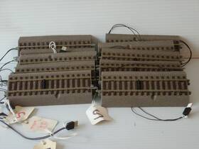 Roco 42518 Switch Track With Bed Lot Of 10