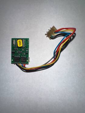 61196 Roco Ho Scale Digital Decoder For Diesels With 8 Pin Board No Sound