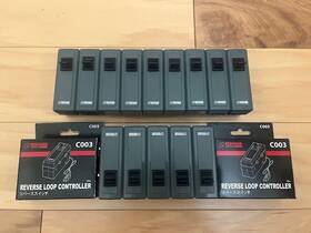 C003 Rokuhan 571324590325 Z Gauge C002 Turnout Switch 14 And 2 Reverse Loop Controllers