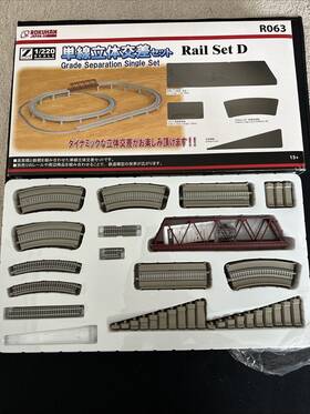 R063 Rokuhan 736902461914 Z Scale Rail Set D Separation