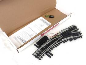 O54-o31 Ross Custom Switches 150m #150m Remote Right Hand Curve Switch O Gauge
