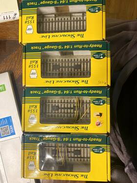 00298a S-helper Service Set Of4 S-helper/the Showcase Line S-track 00671 5 Inch And 3 Accessory Track