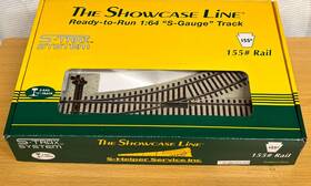 00464 S-helper Service Showcase Line #00464 #3 Manual Left Hand Switch Track
