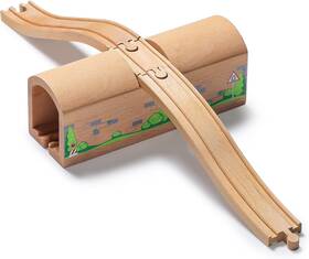 808-20-a17 Sainsmart Jr. Wooden Train Track Accessories Bridge Tunnel B