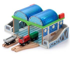 Sainsmart Jr. 808-20-a21 Jr. Wooden Train Track Accessories - Premium Standard Size Wood
