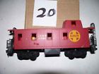 999628 Scale Model Atsf Railroad Fe Car Train Caboose Bachmann Santa Ho