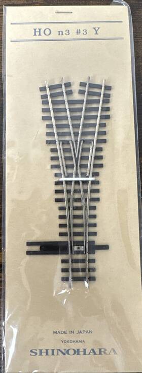 493-e Shinohara Or Lambert Hon3 #3 Wye Turnout Code 70 Nickel Silver Nip