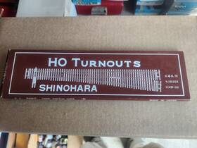 N100 Shinohara N100#4r/h Ho Scale #4 Rh Turnout Code 100 Nickel Silver Rail
