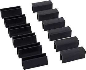 Siage Precision Mould Made Co 744110139228 Train Track Clips For Lionel O-gauge Fastrack Tracks Pack Of 12