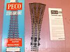 Sl-99 Peco Ho 3 Way Insulfrog Code 100 Switch Medium Radius Nickel Silver