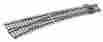 Sl-e187 Peco Ho Left Hand Curved Turnout Code 75 W Electrified Frog Inside 30