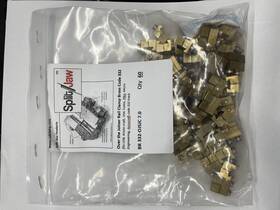 332-ojsjc Split Jaw Brass Over The Joiner Rail Clamp Code 332 Pack Of 60