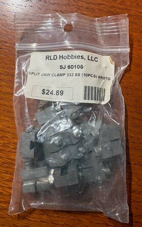 332-ss Split Jaw Direct-to-rail Stainless Steel Code Rail Clamps Pack Of 10