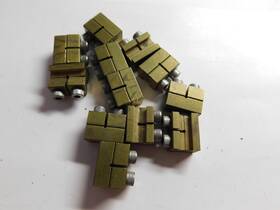 B-332-sjc Split Jaw 332sjc70 Split-jaw Rail Clamps G Scale Brass 12