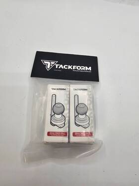 Stb-20 Tackform Qty 2 20mm Aluminum Track Balls For 0.30 Inch Mounting Tracks