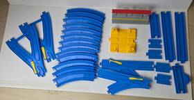 Takara Tomy 904810941934 Plarail Accessory Rail Track Lot - Curves Straights Y One Station