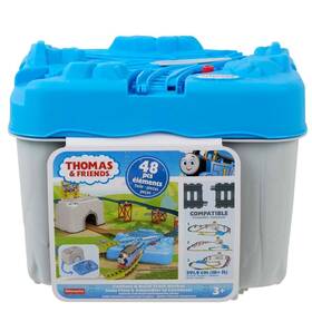 Thomas & Friends 194735147380 And Toy Train Tracks Set Connect Build Bucket 34-piece Expa