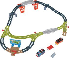 Hnn32 Thomas & Friends And Toy Train Set Talking Brake Car Bruno Track