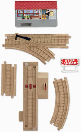 X5021 Thomas & Friends Trackmaster Sodor Sounds Track Pack Includes 17 Pieces