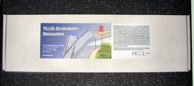867502 Tillig 87502 - 316.8mm Straight Asphalt Tram Track