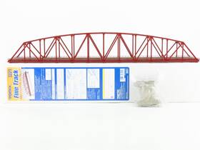 3221 Tomix N Fine Track Double Large Curved-chord Truss Bridge With Piers
