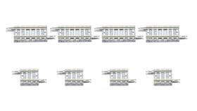 Tomix 543736010982 1098 N Gauge S18.5 S33-pc F Fractional Pc Rail 4 Of Each New
